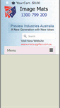 Mobile Screenshot of imagemats.com.au