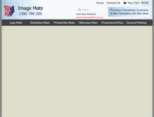 Tablet Screenshot of imagemats.com.au